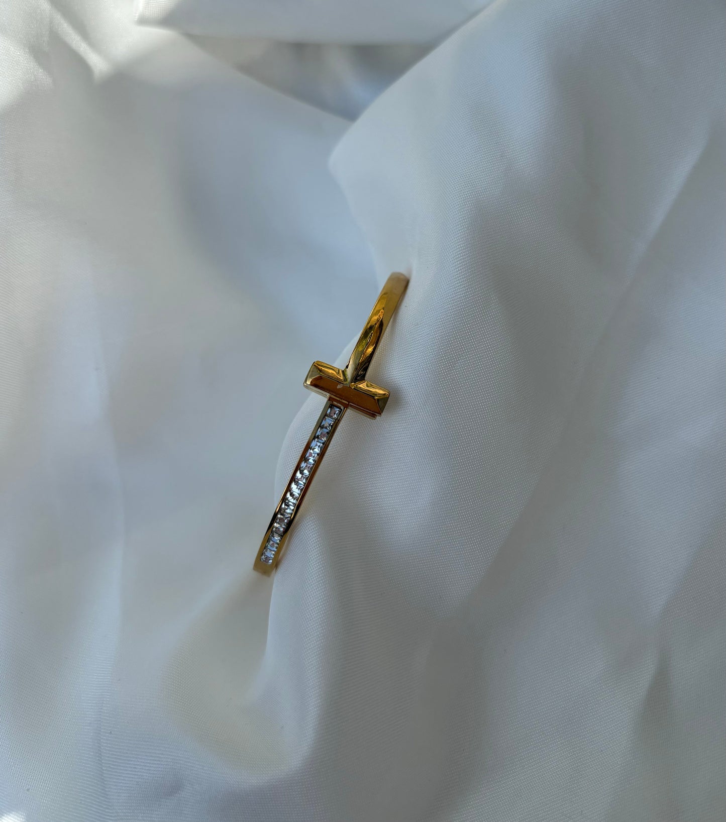 Golden T-Bar Bracelet