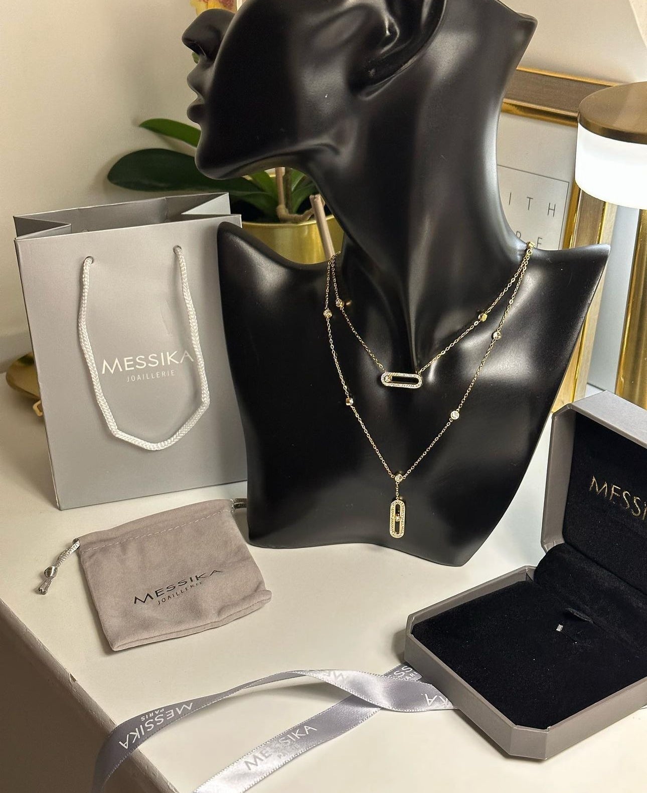 Mollyanne Diamanté Necklace — Exclusive Edition