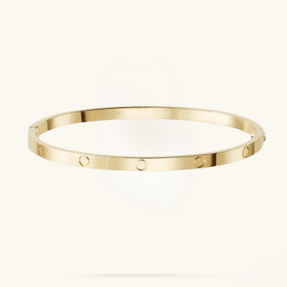 ETERNITY | Slim Gold Bracelet - Delicate & Elegant