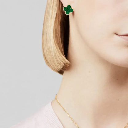 CLOVER Green Earrings