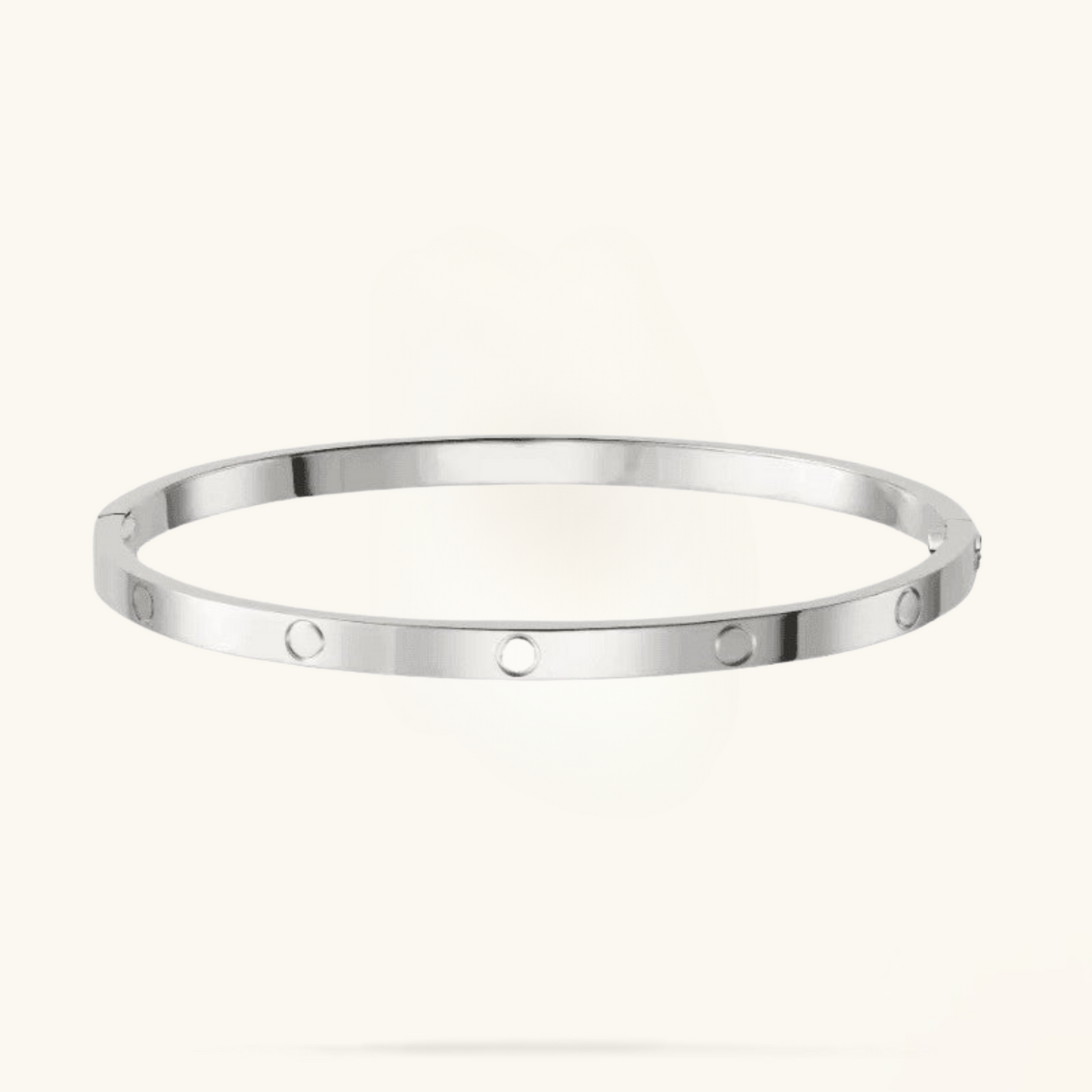 ETERNITY | Delicate Thin Silver Bracelet