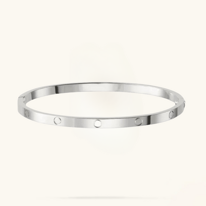 ETERNITY | Delicate Thin Silver Bracelet
