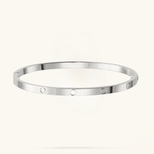 ETERNITY | Delicate Thin Silver Bracelet