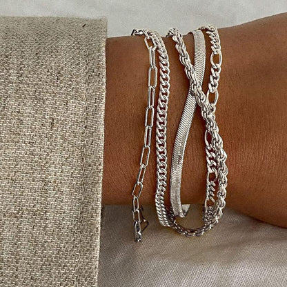 5pc Classic Bracelets Stack