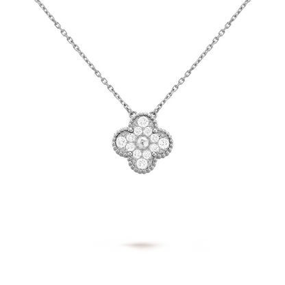 CLOVER Silver Necklace – Prestige Edition