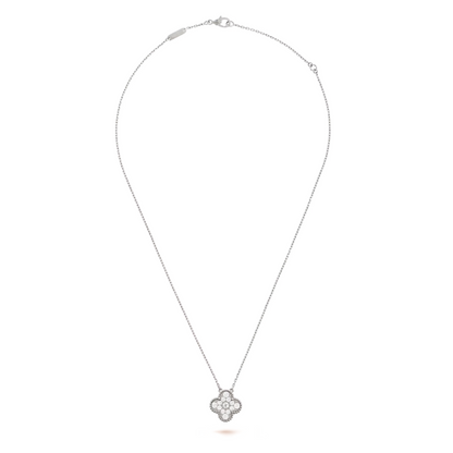 CLOVER Silver Necklace – Prestige Edition