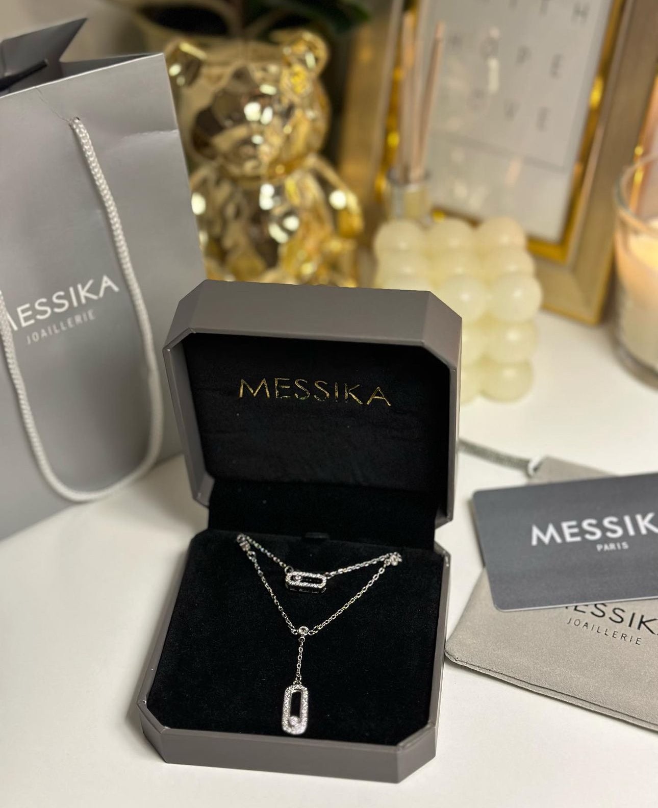 Mollyanne Diamanté Necklace — Exclusive Edition