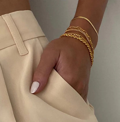 5pc Classic Bracelets Stack