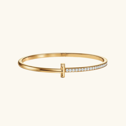 Golden T-Bar Bracelet