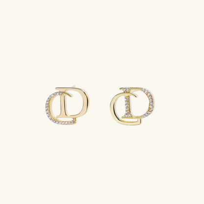 Exclusive DR Gold Earrings – Timeless Luxury Jewelry