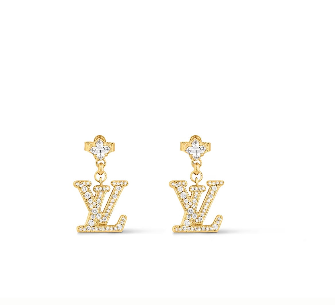 Diamante Mesmera Earrings in Gold & Silver