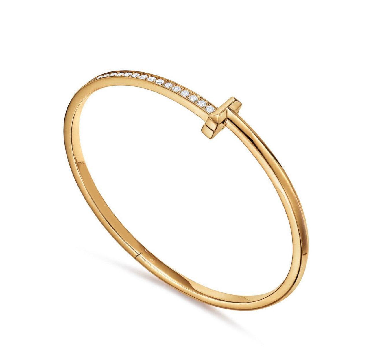 Golden T-Bar Bracelet
