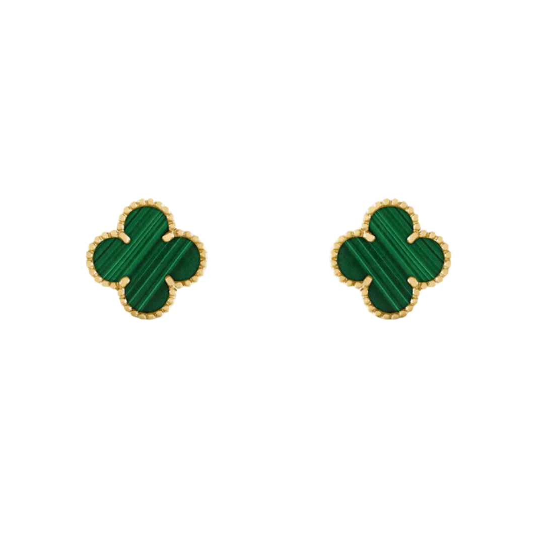 CLOVER Green Earrings
