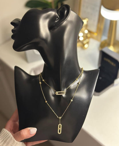 Mollyanne Diamanté Necklace — Exclusive Edition
