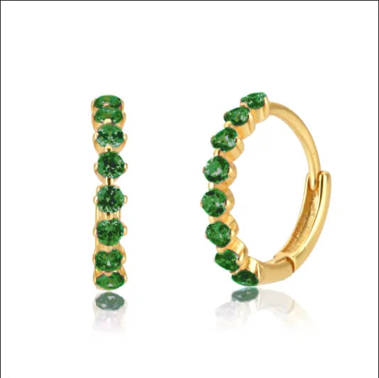 Exclusive Tennis Gem Earrings – Sparkling Gemstone Jewelry