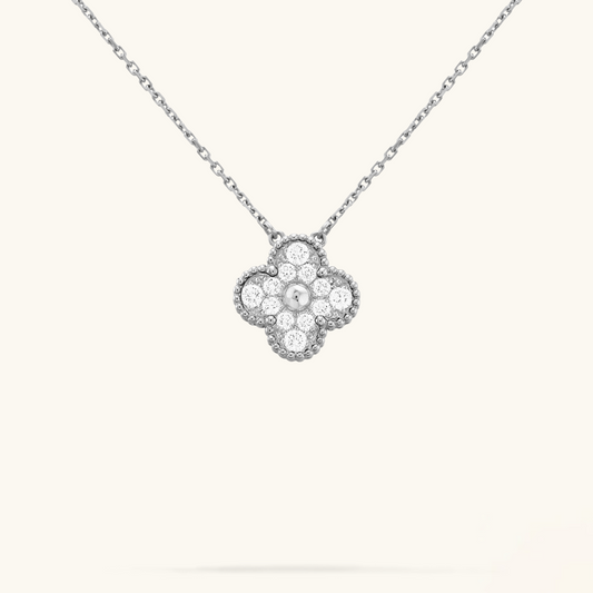 CLOVER Silver Necklace – Prestige Edition