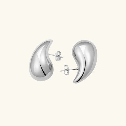 Sandra Teardrop Gold Earrings - Timeless Teardrop Design in Radiant Gold